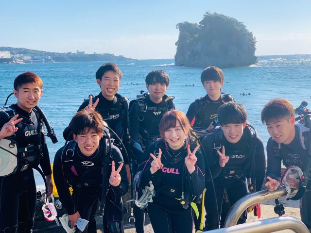 ミスオーシャン ダイビングサービスの様子